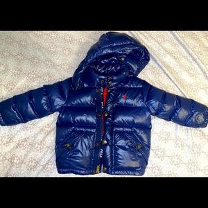 Toddler Ralph Lauren Polo Puffer Jacket
